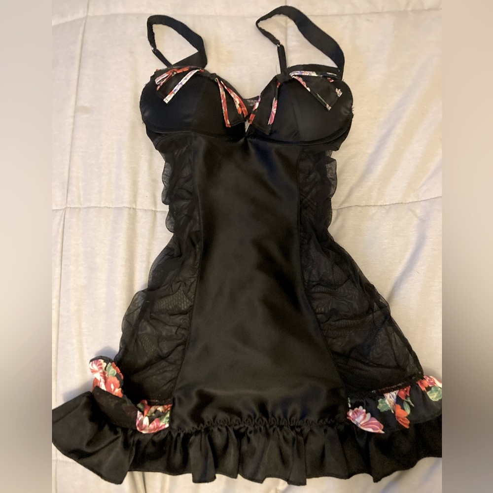 Victoria Secret 🎀💋 Babydoll Corset Lingerie.